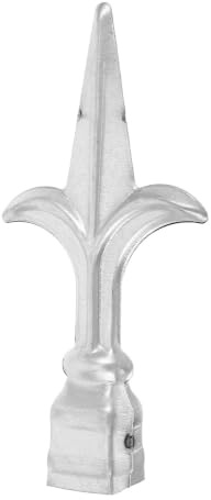 ADOCARN Remate de Cerca de Hierro Galvanizado Punta en Forma de Aguja para Protección Versátil y Resistencia al Clima, Adecuado para Buzones y Cercas en Parques y Escuelas