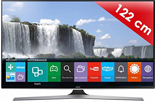 Samsung UE48J6200 TV Ecran LED Full HD 1080p - 121cm (48 pouces) - LED - Smart TV - WiFi / DLNA / MHL - 4 HDMI