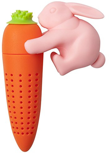 Das Hase und Möhrchen Teesieb aus Silikon