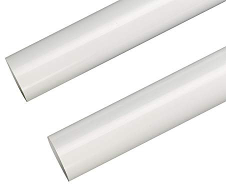 CANEUS PVC Vakuumrohr 2“ (50,8 mm), Länge 115 cm, Rohrstärke 1,6 mm