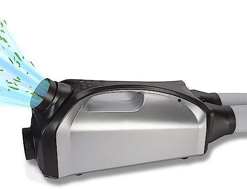 PACUM Aire Acondicionado portátil para Acampar, Enfriador de Aire de Tienda móvil de 240 W, 3 ajustes de Velocidad del Viento, configuración de Doble Tubo Delantero y Trasero, instalación sin Ruido