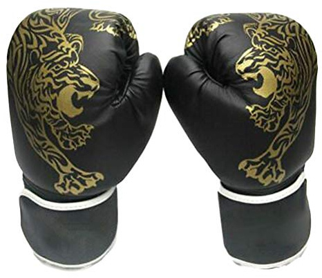 Boxhandschuhe, Kickbox-Handschuhe, Bequeme, Atmungsaktive Box-Trainingshandschuhe, Langlebige Schlag-Trainingshandschuhe Zum Schlagen, Sparring, Kickboxen
