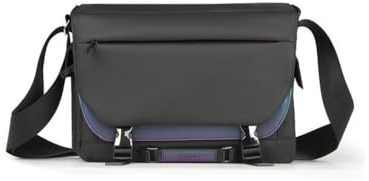 AFGRAPHIC Kameratasche, trendige Crossbody-Tasche, wasserdicht, Diebstahlschutz, Outdoor-Schultertasche mit Stativhalterung für Nikon Coolpix P1000, P950, P900 Kamera, BG164, Schwarz , Kameratasche