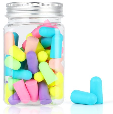 30 paia tappi orecchie dormire, tappi per orecchie antirumore, Adatti per ambienti rumorosi, ideali per dormire, lavorare, viaggiare, ecc. Comodi, resistenti e riutilizzabili