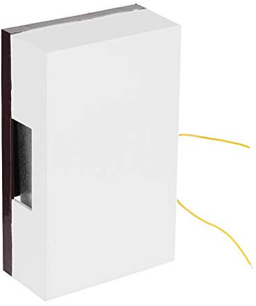 Campanello Cablato, Campanello Meccanico per Porta Anteriore 220V Gong Manuale con Cavo Campanello Elettromeccanico per Porta, per Hotel Home Office School 80-95DB (220V)