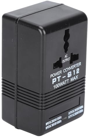 Convertidor de Voltaje CA, 100W 100-120V a 220-240V, 220-240V a 100-120V, Convertidor de Potencia, Transformador Adaptador de Corriente