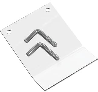 BEESI Wachsmottensperre für Hummelhaus groß I Hummelklappe 2mm stark I Zum Schutz vor Wachsmotten I 44,9mm x 34mm I Wachsmottenklappe für Hummelhotel