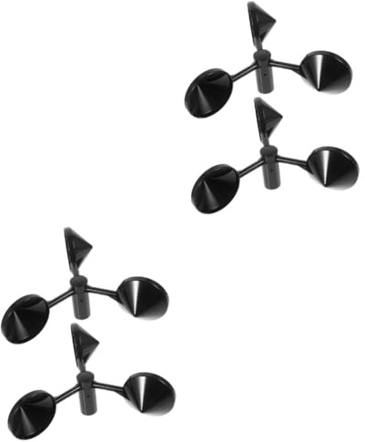 TOYANDONA 2 Series Copa De Reemplazo Para Anemómetro De Sensor De Del Viento Carcasa Abs Para Medición De Viento Para Meteorológicas Y Observación 2 Piezas*2