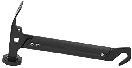 Adfaga Professioneller Campinghammer, robuster Edelstahlkopf, Leichter Griff aus Aluminiumlegierung, Multifunktions-Bodennagelhammer für Outdoor-Camping-Wanderausrüstung
