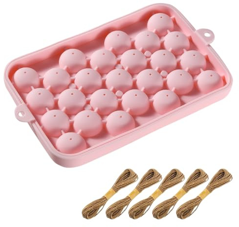 FrostyFlair kit de fabricación de jabón, moldes de silicona para jabones DIY, patrones de jabón exquisitos con 100 m de cuerda de yute, jabones hechos a mano para ideas de regalo sin jabón