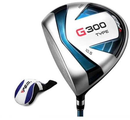 Mäns vänstra högerhänta Golf Fairway Wood Driver 1W 3W 5W 5W Graphite Shaft Stiff Flex Titanium Head Large Sweet Spot Enhanced Swing Speed Hållbar med Headcover
