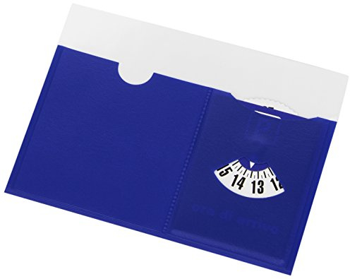 Bottari 16354 Disque de Stationnement avec Porte-Assurance et Disque Horaire