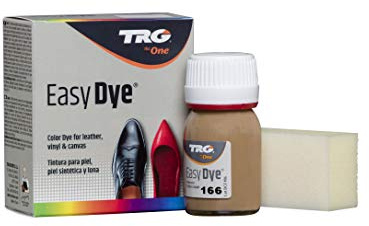 TRG The One Easy Dye, Farbe zur Wiederherstellung der Lederschuhfarbe, Beige (166 Camel), 25 ml