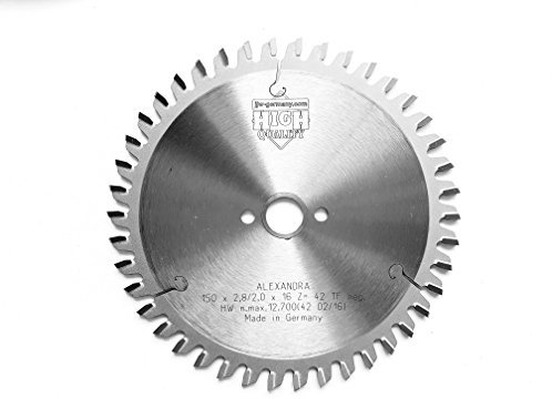 HM Kreissägeblatt D=150 x 16 mm mit 42 HM Zähnen TF Multi Material f. Bosch o. Scheer