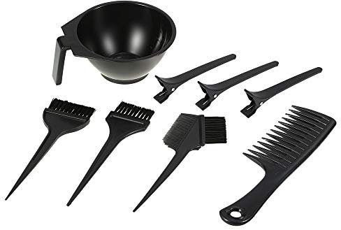 Haarfarbe,bestauty 8-Teiliges Haarfärbepinsel Haare Faerben Set, Färbepinsel Haare Faerbeset, Pinsel Zum Haare Färben, Haarfärbepinsel und Schale Färbeschale mit Pinse Haarspange Kamm