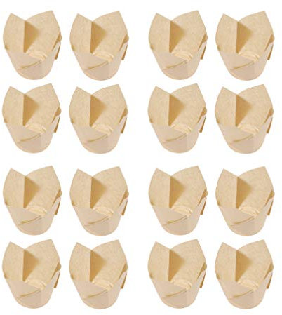 NUOBESTY 150pezzi Bicchiere Di Carta Resistente All Olio Involucro Per Torta Involucro Di Carta Per Cupcake Per Feste Utilizzato Per Contenere Alimenti Come Torte Pasticcini Barbecue e Frut