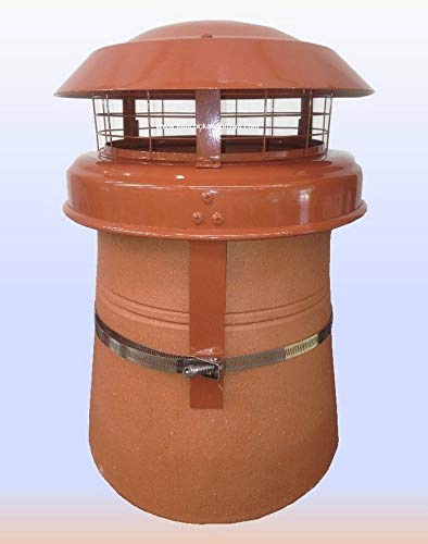 Hancock & Brown Anti Down Draught Cowl Anti downdraught Chimney Cowl for Pot