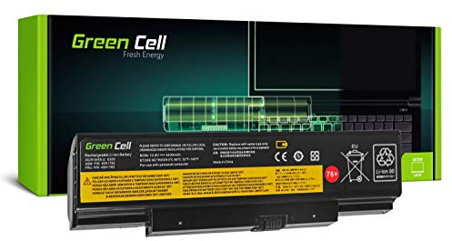 Green Cell® Standard Series 45N1758 Laptop Battery for Lenovo ThinkPad Edge E550 E550c E555 E560 E565 (6 Cells 4400mAh 10.8V Black)