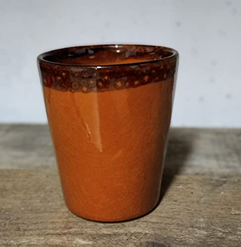 OFERTA PACK 3 VASOS ARTESANALES CÓNICOS DE BARRO. Hecho a mano. ENVÍO GRATIS.