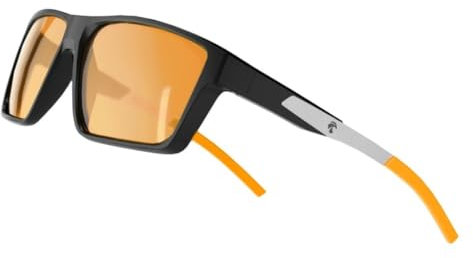 Horus X - Blaulichtfilter Brille Herren Damen | Blue Light Glasses Gegen Ermüdung & Augenbelastung | Gaming Brille Revo Orange