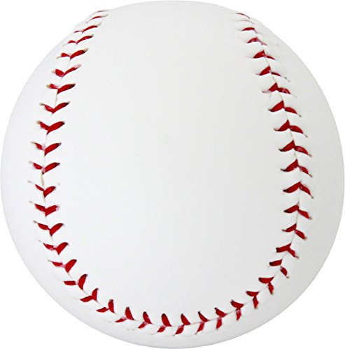 Baden Autograph Baseball, Official Size with Blank White Panels and Smooth Synthetic Cover Writing Surface (One Dozen)