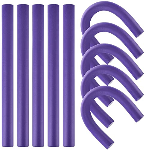 Heatless Hair Curlers Jumbo Flexible Curling Rods Bendable Twist Flexirod Soft Foam No Heat Hair Rollers for Long Medium Hair