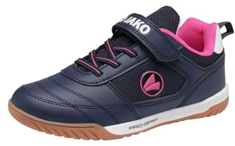 Jako Flickor J-sh Winger Ev hallsneakers, Dk marinblå tusensköna rosa, 29 EU
