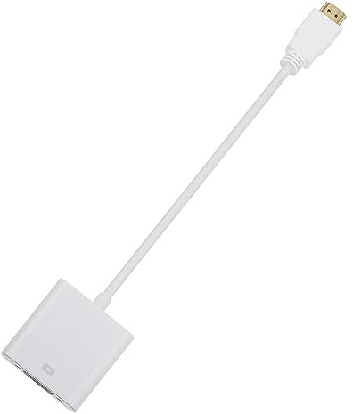 OSALADI Adattatore per Cavo Video da Interfaccia Analogico Vga 1080p 1.3 Chip di Conversione Digitale, Convertitore Vga Multifunzione per Ufficio e Gaming, Cavo di Conversione Durevole