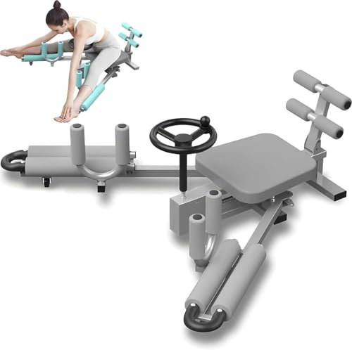 Beinstrecker-Maschine für Flexibilität Kinder Erwachsene, 210° Anpassung Pro, robuster Stahlrahmen, Beindehnungs-Trainingsgerät für Zuhause, Yoga, Ballett, Tanz, Kampfsport, Fitnessstudio