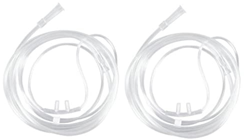 Umsoxhy 2X Tubo de OxíGeno Nasal Suave de 8M CáNula de OxíGeno Nasal Tubo Nasal Adecuado para Generador de OxíGeno