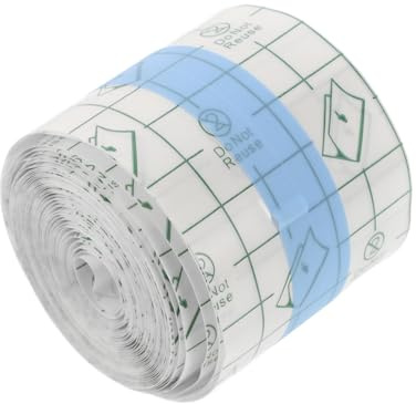 DEARMAMY Protector de Uñas Adhesivo de Película PU, Antiderrames para Salón de Uñas, Se Retira Fácilmente, 1 Rollo