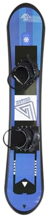 SZLIFE Snowboard per Bambini per Snowboard da 5 Anni da 50 Pollici con bindings Sneve Sled per attività Sportive all'aperto Invernali, Blu