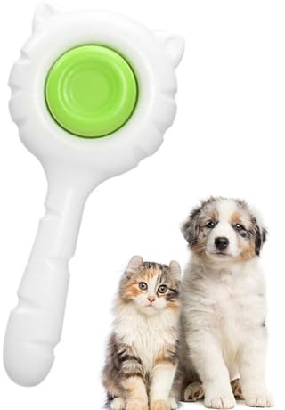 Cepillo Slicker - Peine Anti Estático Y Portátil Para Animales | Cepillo Slicker para Mascotas, Gatos y Perros,Para Subpelo Enredado, Pelo Largo y Corto, Interior y Exterior, Hogar y Refugios