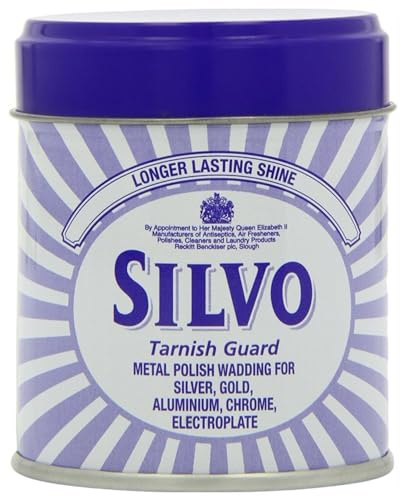 Silvo Metal Polish Wadding 75ml for Silver, Gold, Aluminium & Chrome
