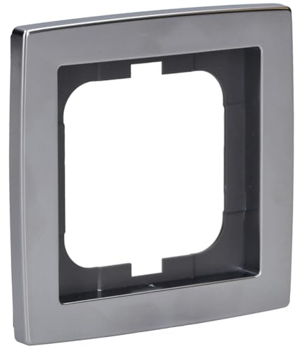 Busch-Jaeger 1721-80 Abdeckrahmen 1-fach Chrom Matt Solo 2CKA001754A4104