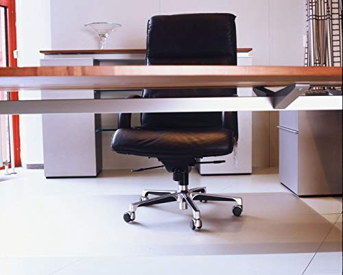 Floordirekt ECO V Bodenschutzmatte - 116x150cm - für Hartböden (Parkett, Laminat, etc.)