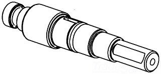 Ridgid 32838 Shaft, Drive 975 Copper