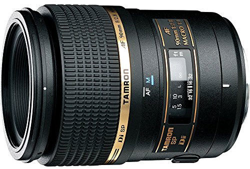 Tamron AF 90mm 2,8 Di Macro 1:1 SP digitales Objektiv (55 mm Filtergewinde) mit Built-In Motor für Nikon
