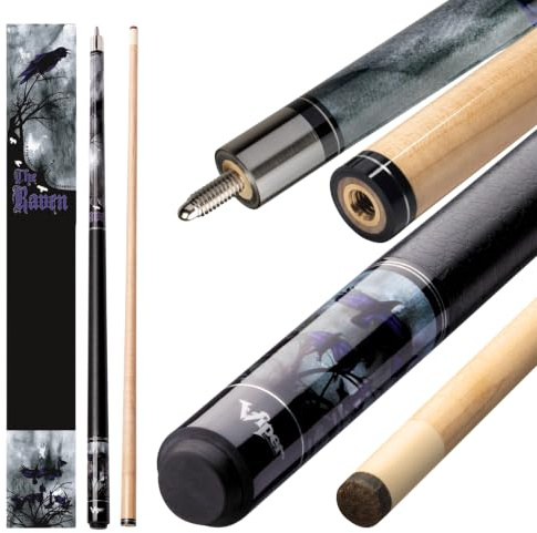 Viper by GLD Products Underground 58 Pool Cue, The Raven, 18 Oz