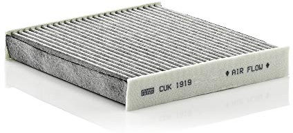 MANN-FILTER CUK 1919 Cabin Air Filter - Pollen Filter with Activated Carbon - for Cars + Transporters