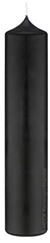 Schwarz Altarkerze 60/200