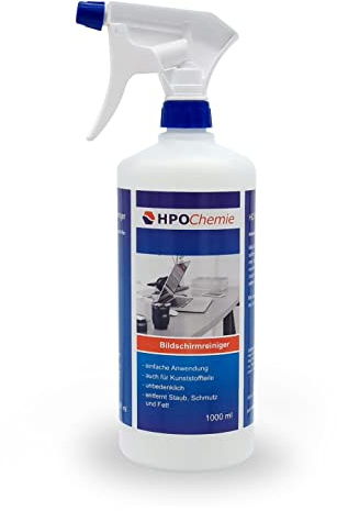 HPOChemie Bildschirmreiniger 1x1000ml Sprühflasche
