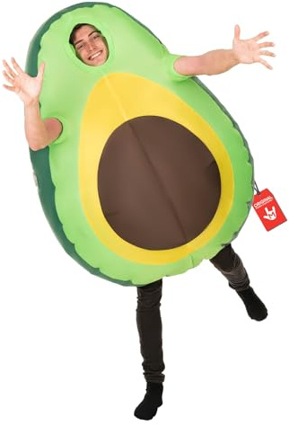 Morph Giant Inflatable Avocado Emoji Halloween Costume for Adults