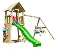 MASGAMES Parco Giochi Belvedere XL con Altalena Doppia MA821401