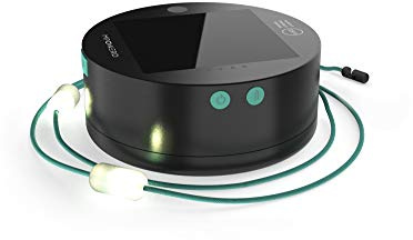 MPOWERD Luci Solar String Lights + Phone Charger: White 18' Rechargeable via Solar or USB-A, 100 Lumens LEDs, Lasts Up to 20 Hours, Waterproof, Camping, Backyard, and Travel