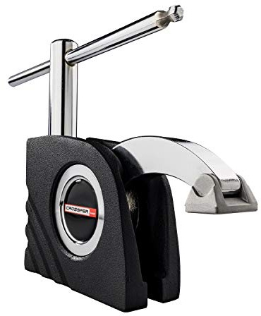 Maschinentischspanner PowerCLAMP 100 | Kompaktspanner | Spannelement | Schnellspanner | Inklusive Klemmschuhen, Schlüssel und T-Nutenstein | CROSSFER®