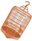 UKCOCO Small Round Bird Cage - Hanging Bird Cage with Feeder, 2 Feeding Cups, Indoor/Outdoor