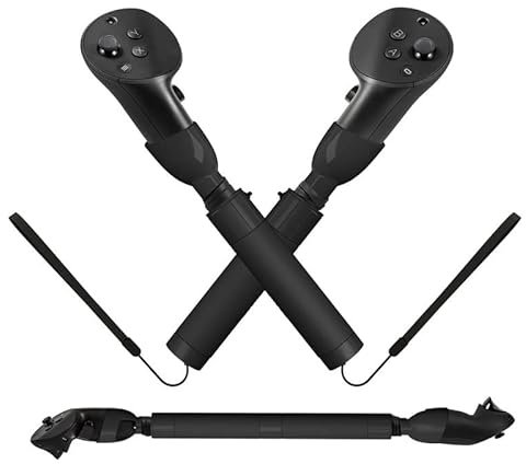 Aokicase VR - Accesorio de agarre de juego para mando Meta Quest Pro, mangos de extensión para jugar Beat Saber Gorilla Tag Jugar, VR Golf Club Attachment Golf+ First Person Tenis (ali-692)