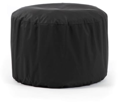 mokebo® Schutzhülle für Outdoor Pouf rund 'Der Ruhestifter', Cover wetterfest & wasserabweisend, Sonnenschutz und Regenschutz für den Ruhestifter, Sitzhocker oder Fußhocker Hülle