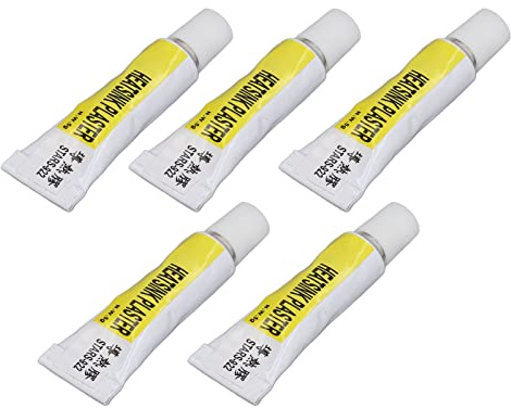Grasso al Silicone CPU 5PCS, Pasta Termica Resistente al Calore 300 ℃, Applicato alla Dissipazione del Calore, Isolamento E Incapsulamento in Elettronica, Chip, Dissipatori di Calore